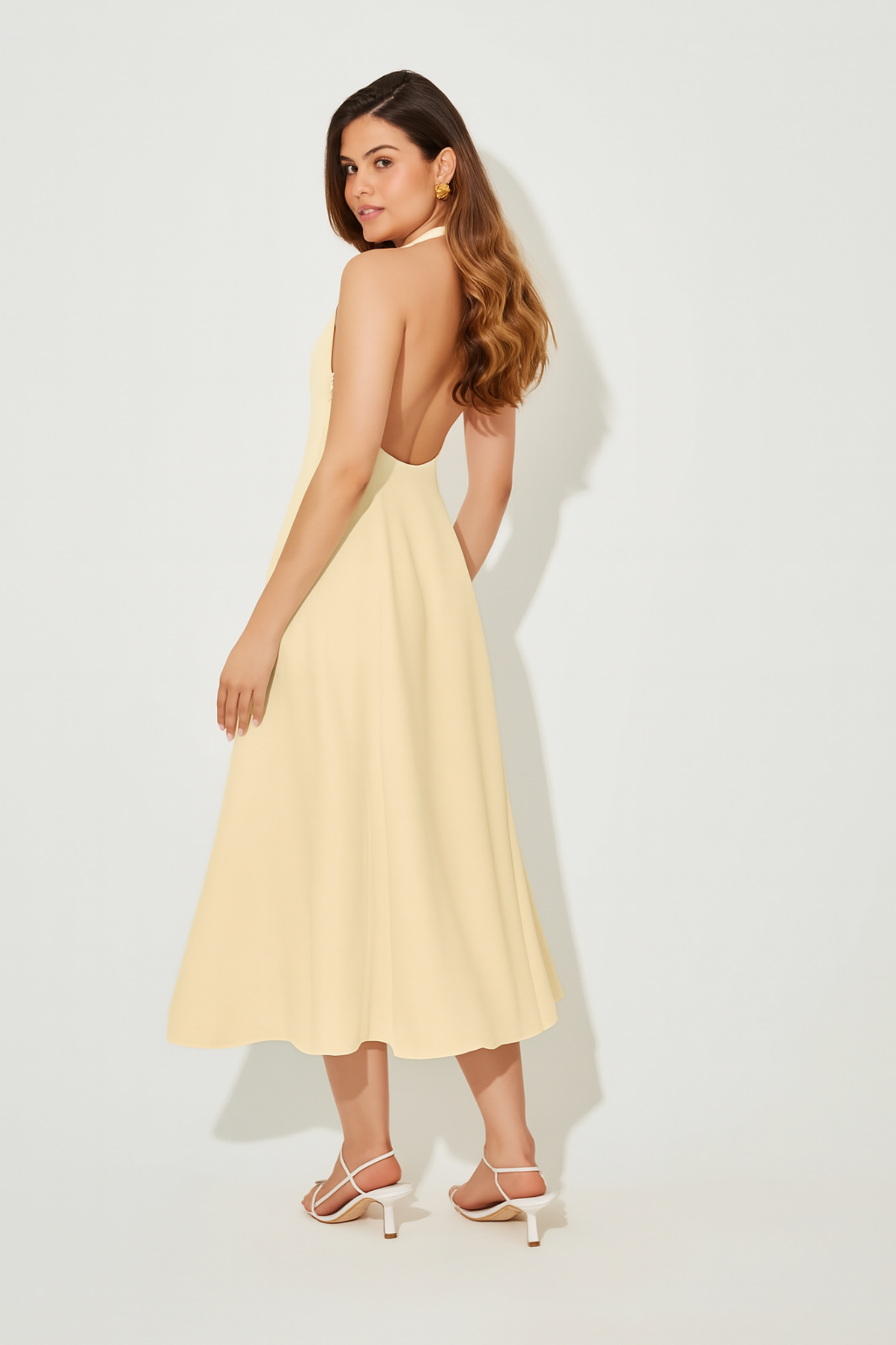 The July Muse Low Back Slip Dress