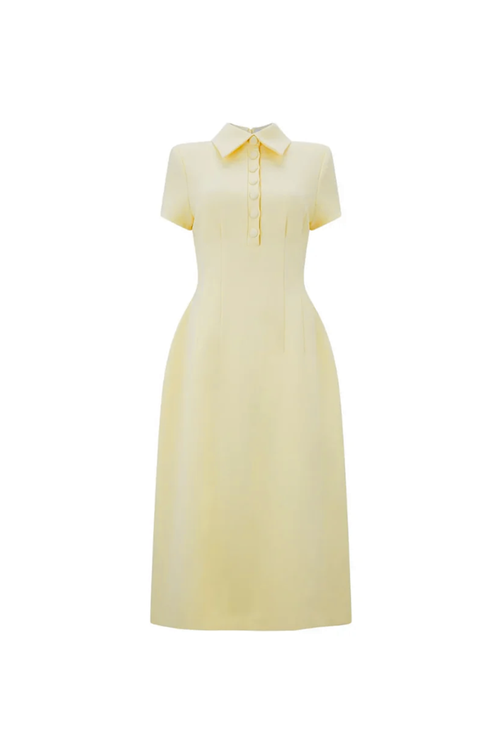 The July Muse Collared Midi Dress