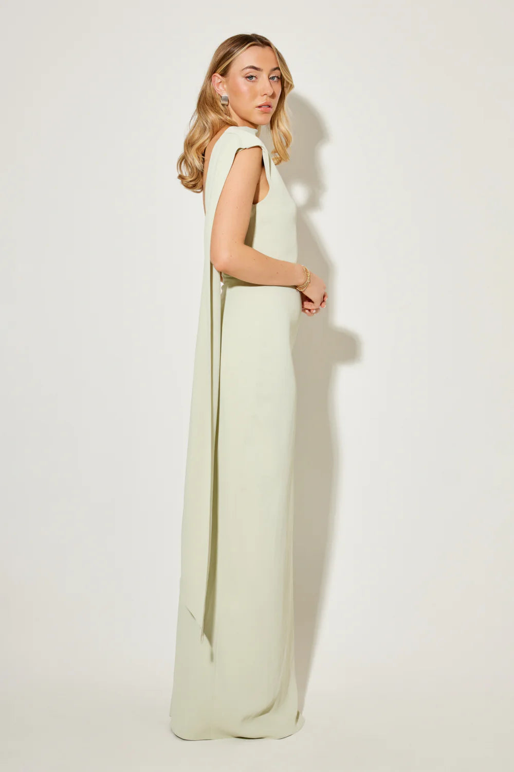 The July Muse Drape Maxi Dress