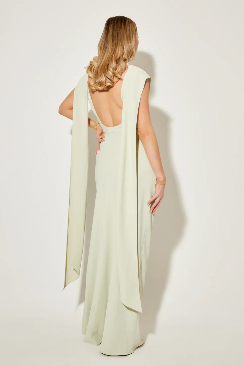 The July Muse Drape Maxi Dress