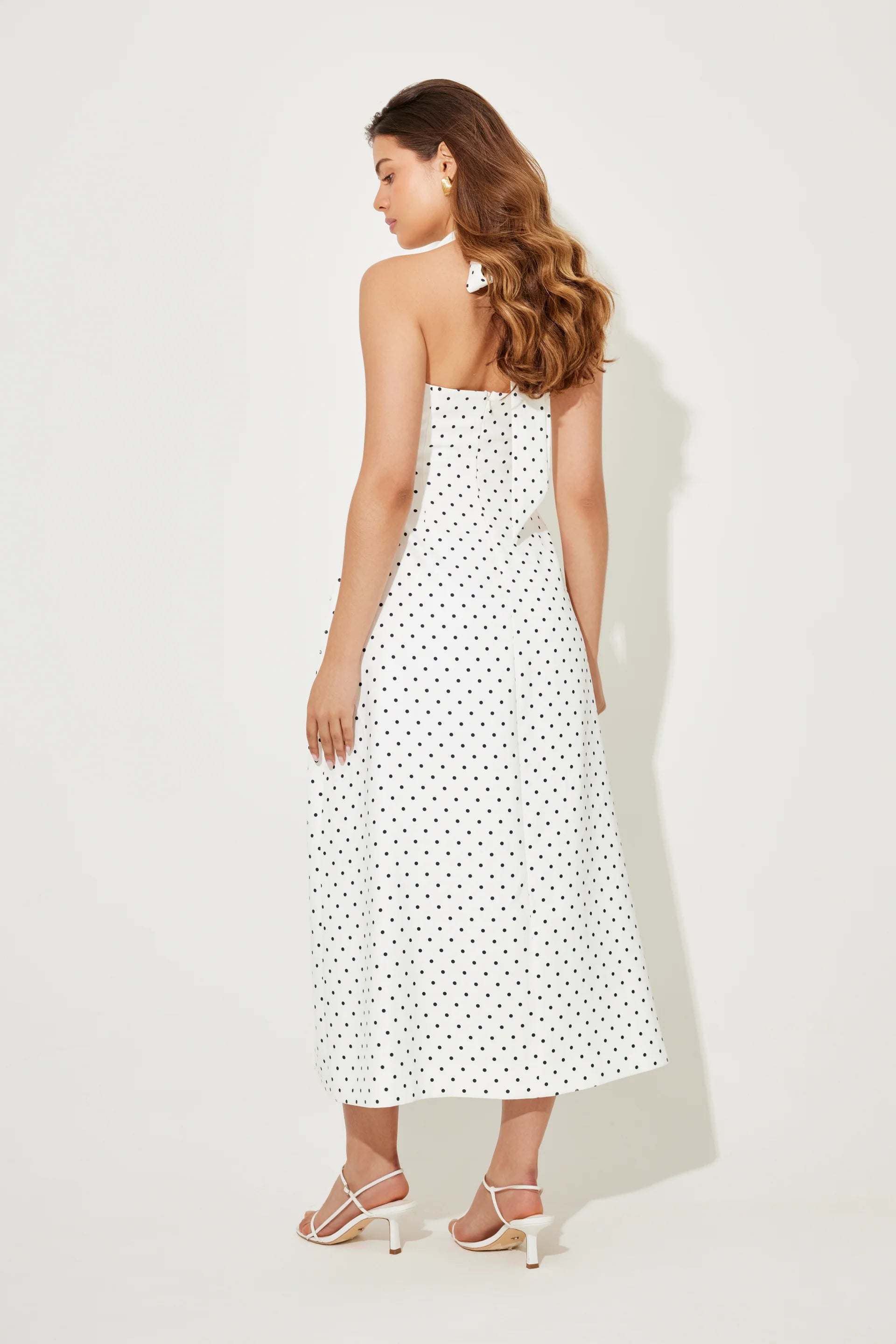 The July Muse Volume Skirt Midi Dress