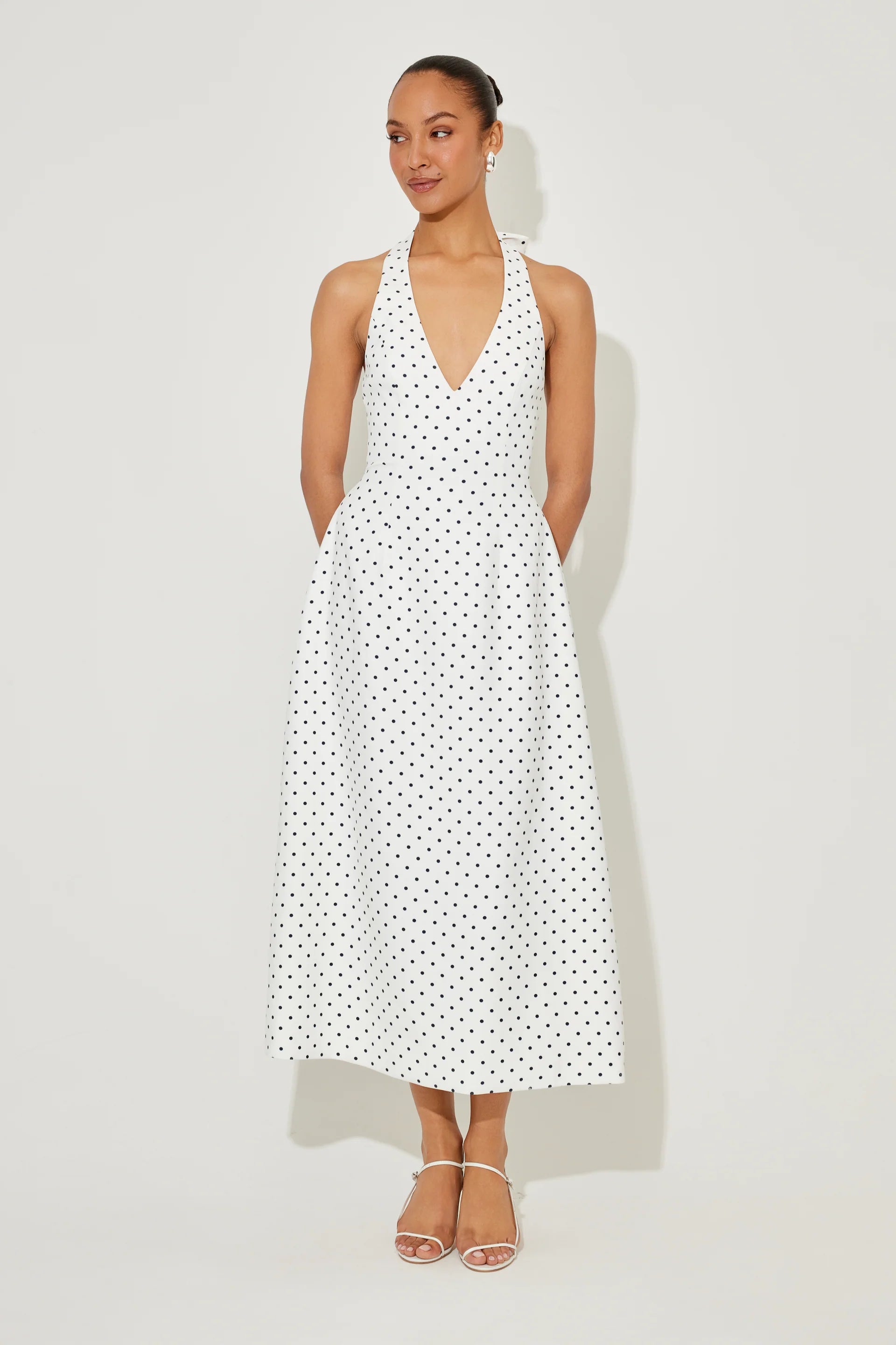 The July Muse Volume Skirt Midi Dress