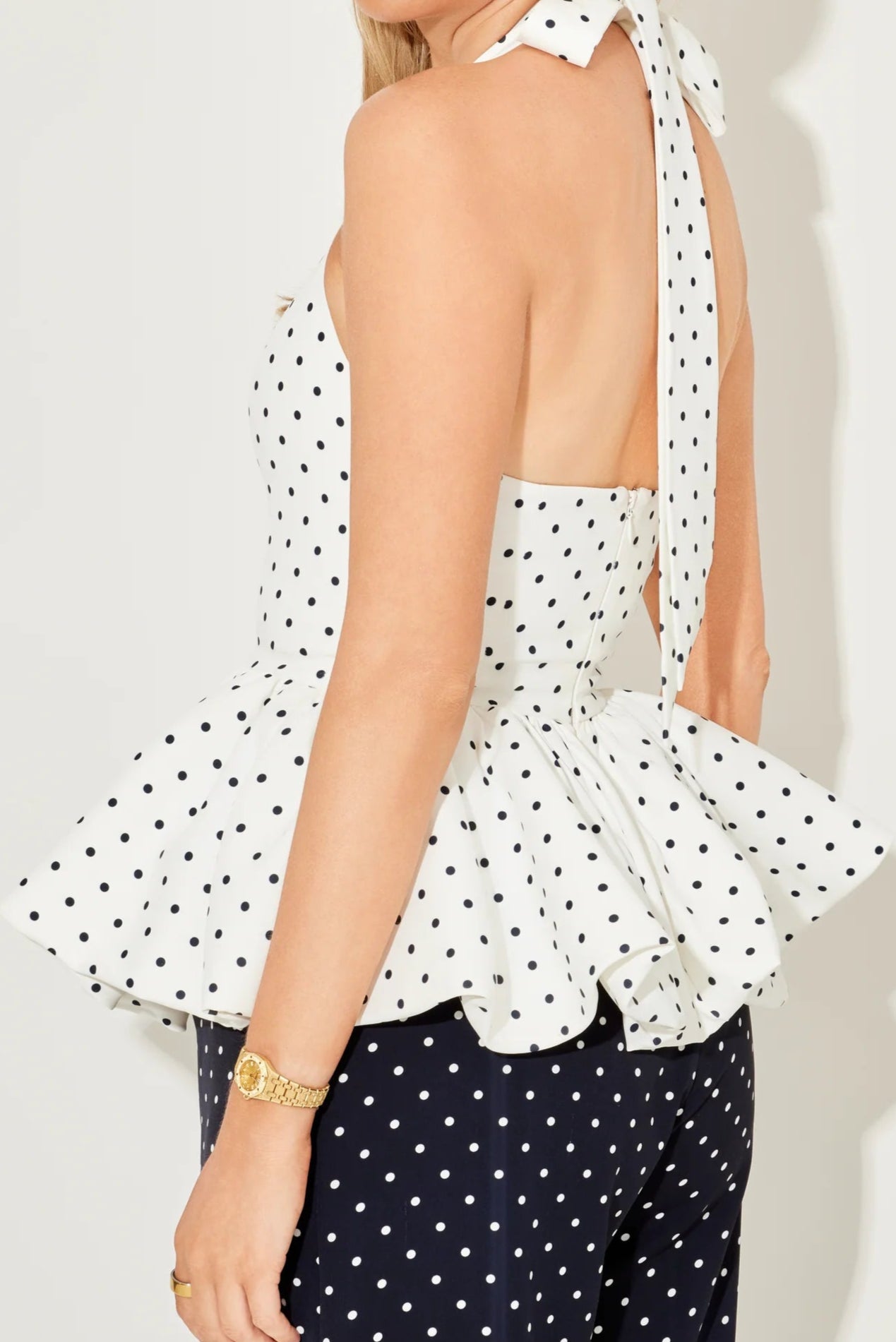 The July Muse Peplum Top