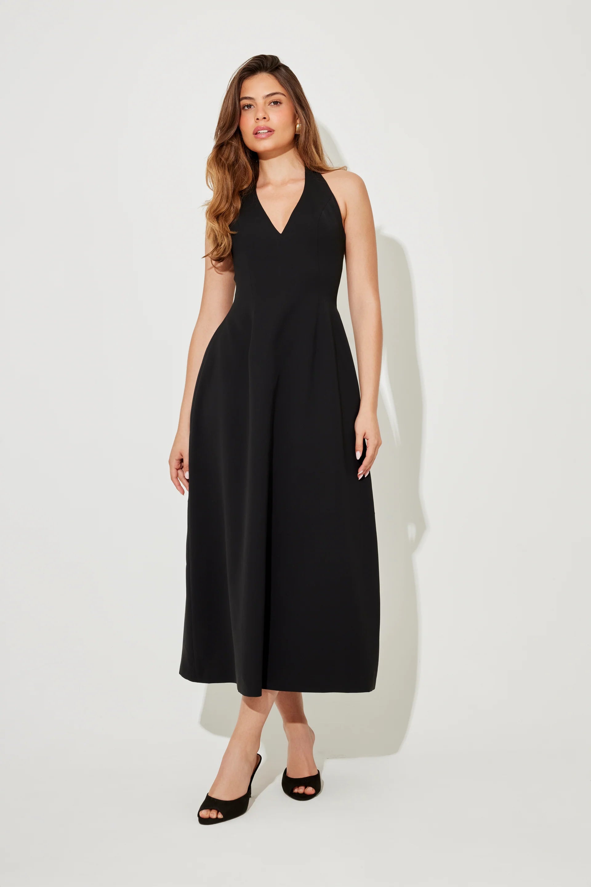 The July Muse Volume Skirt Midi Dress