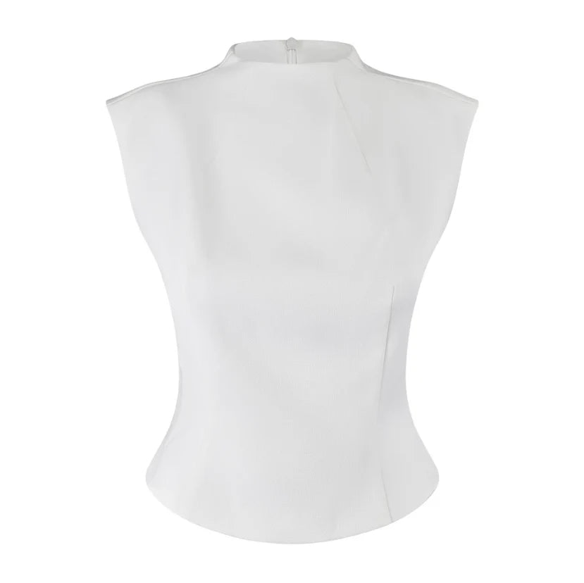 The July Muse Structured Sleeveless Top