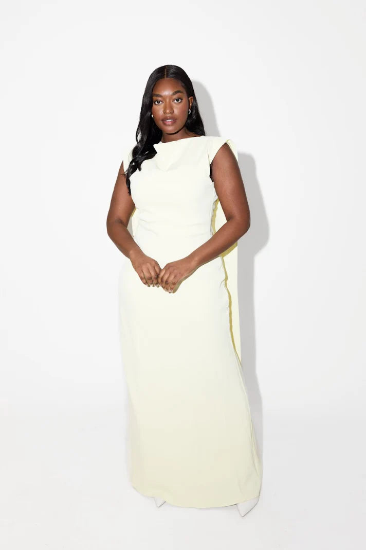 The July Muse Drape Maxi Dress