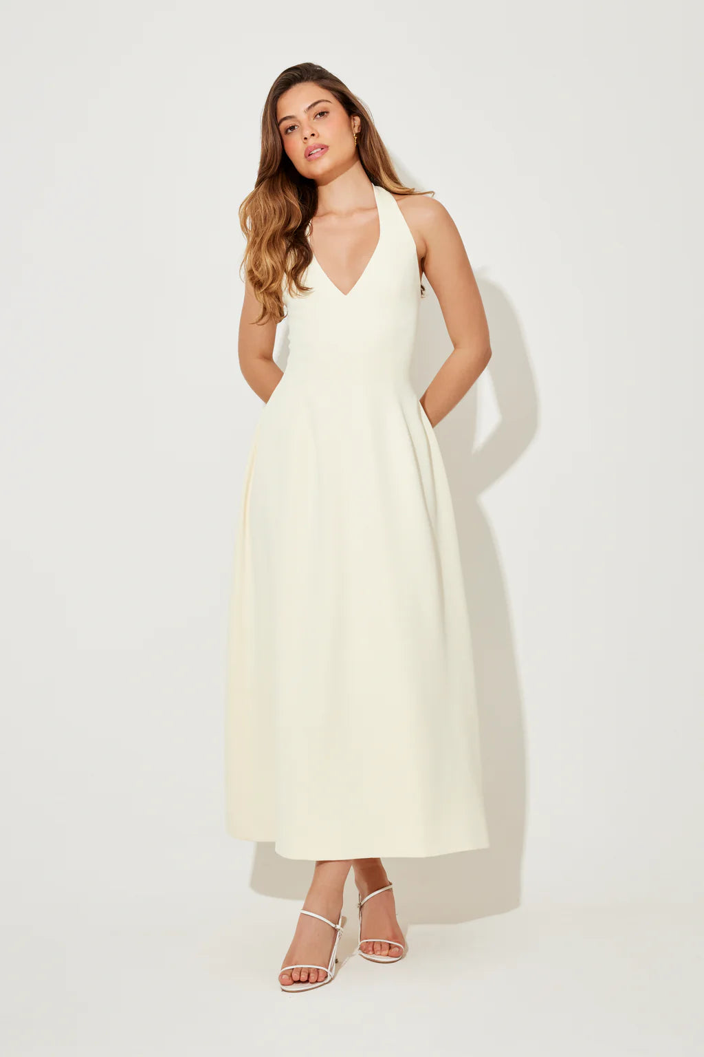 The July Muse Volume Skirt Midi Dress