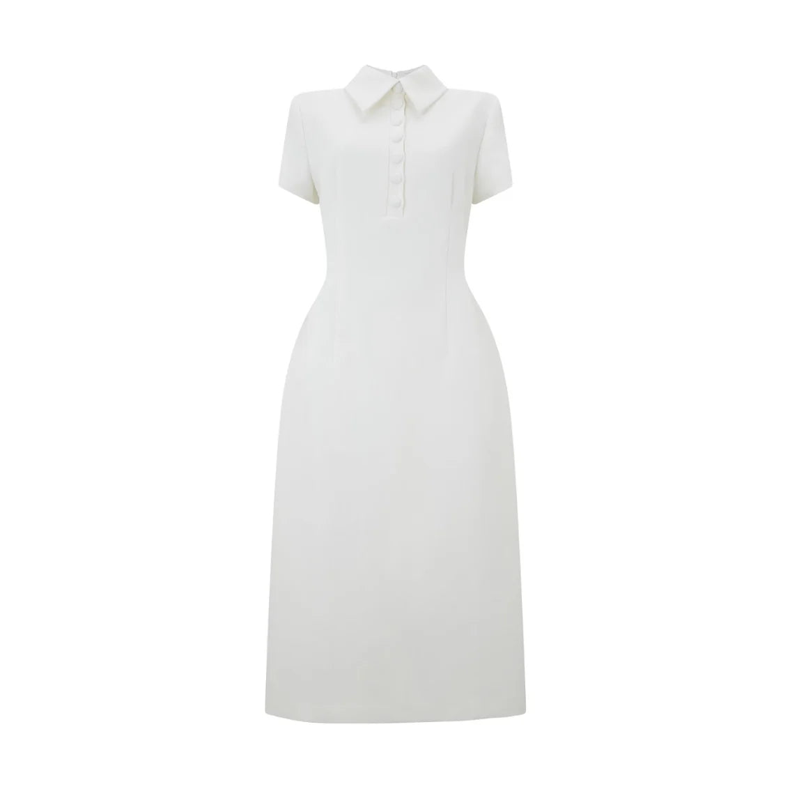 The July Muse Collared Midi Dress