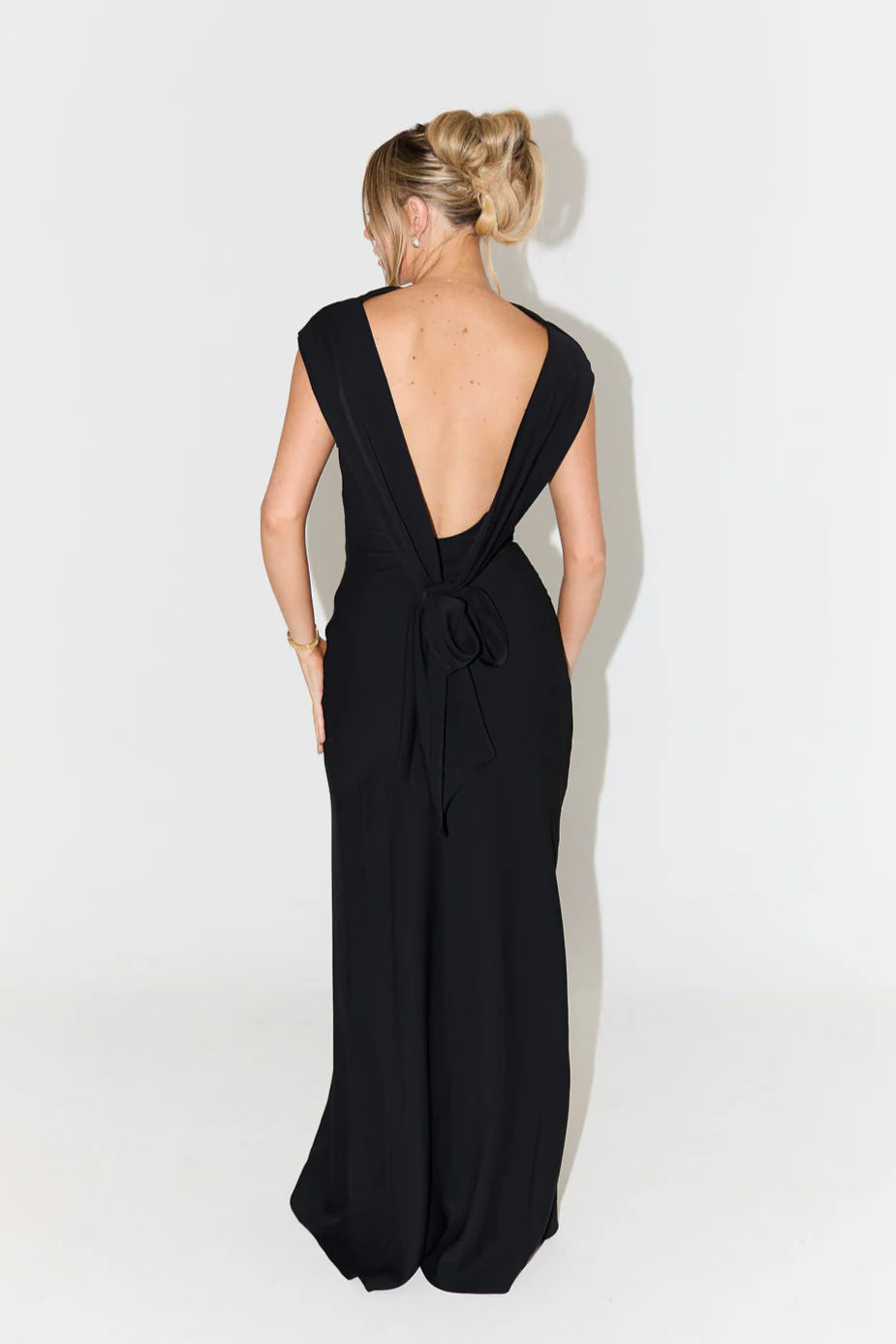 The July Muse Drape Maxi Dress