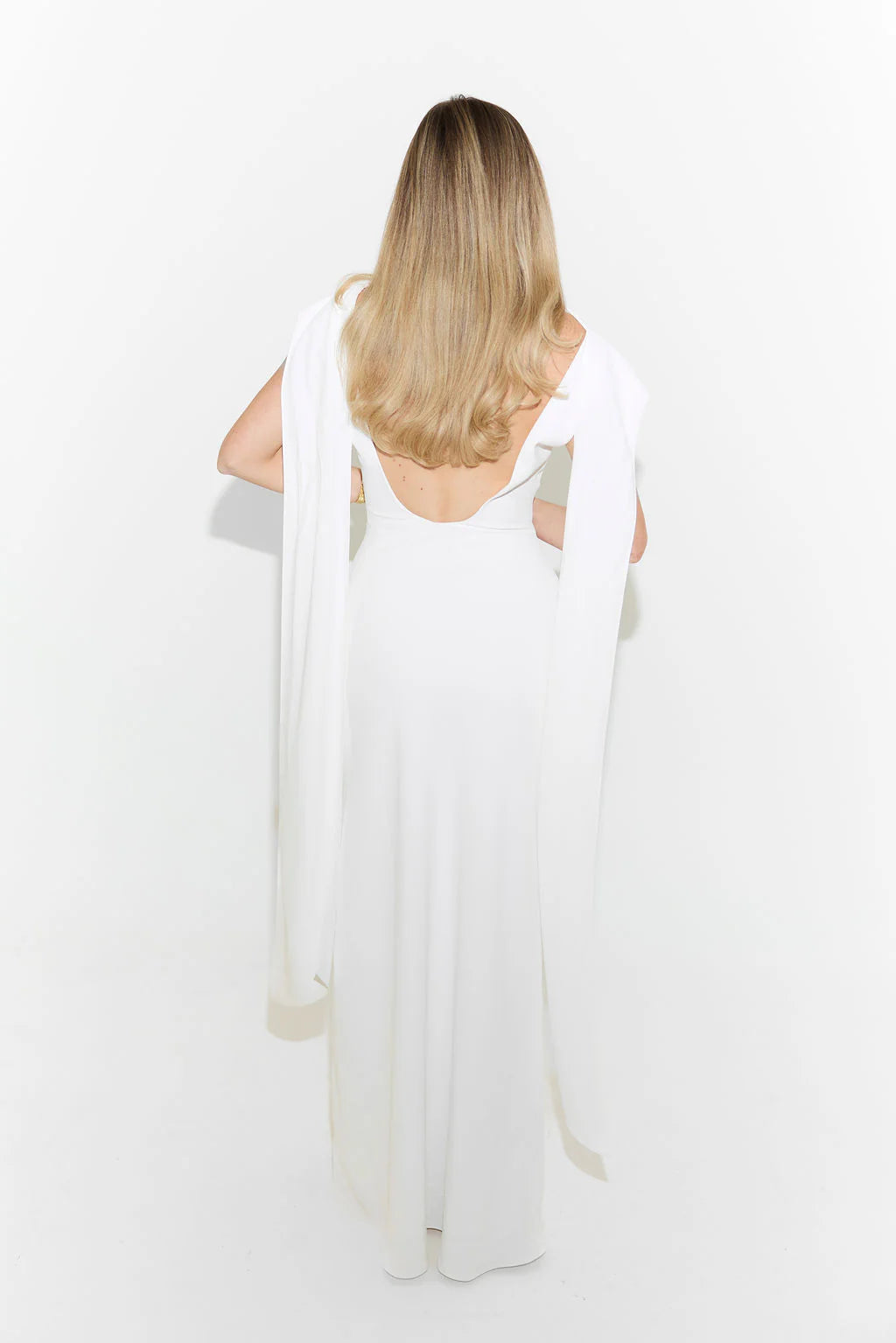 The July Muse Drape Maxi Dress