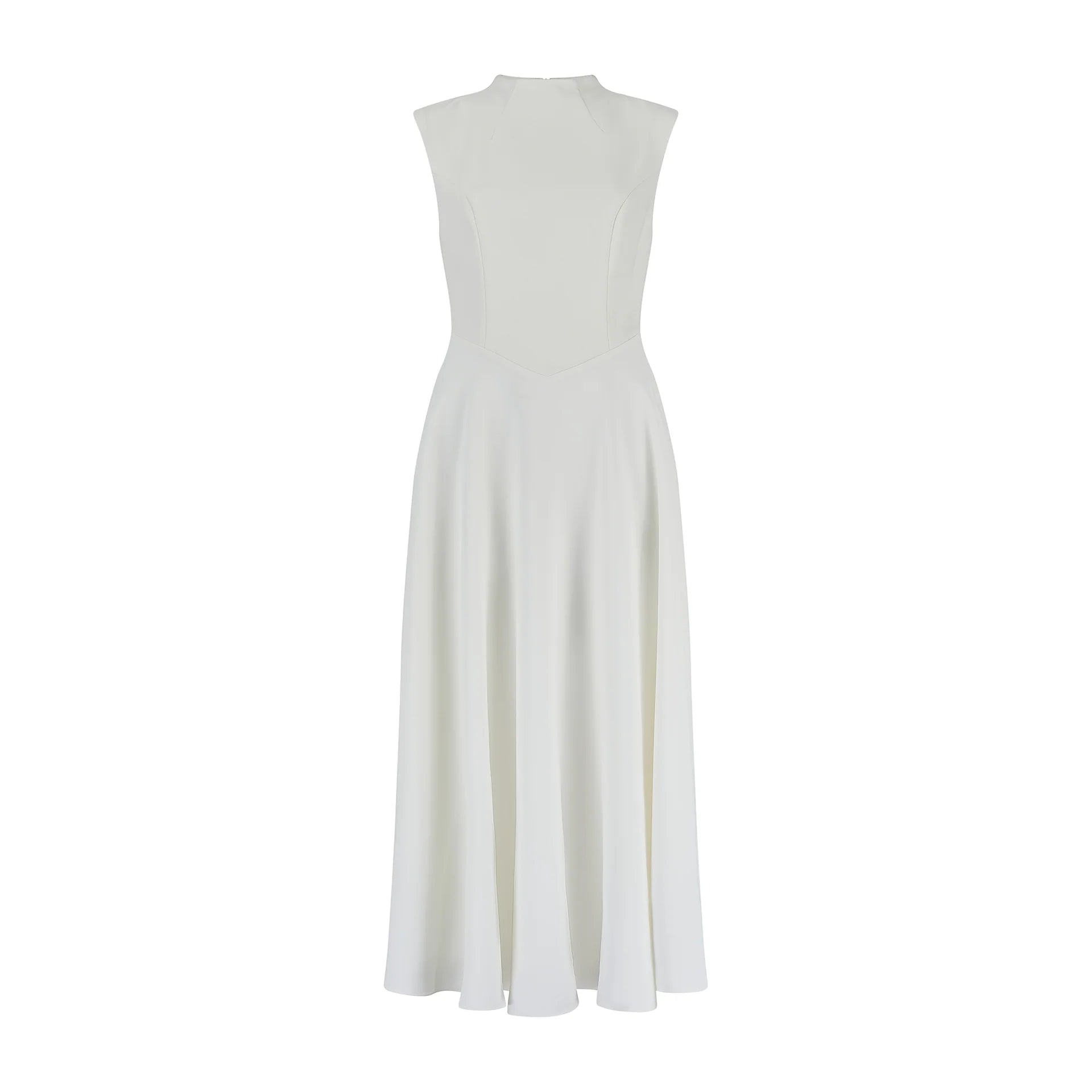 The July Muse Sleeveless High Waist Midi Dress