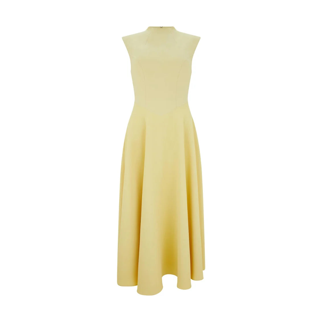 The July Muse Sleeveless High Waist Midi Dress