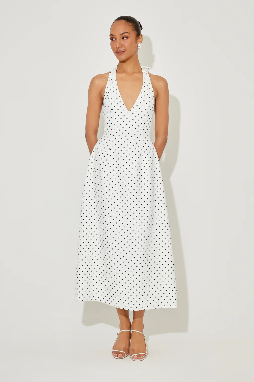The July Muse Volume Skirt Midi Dress