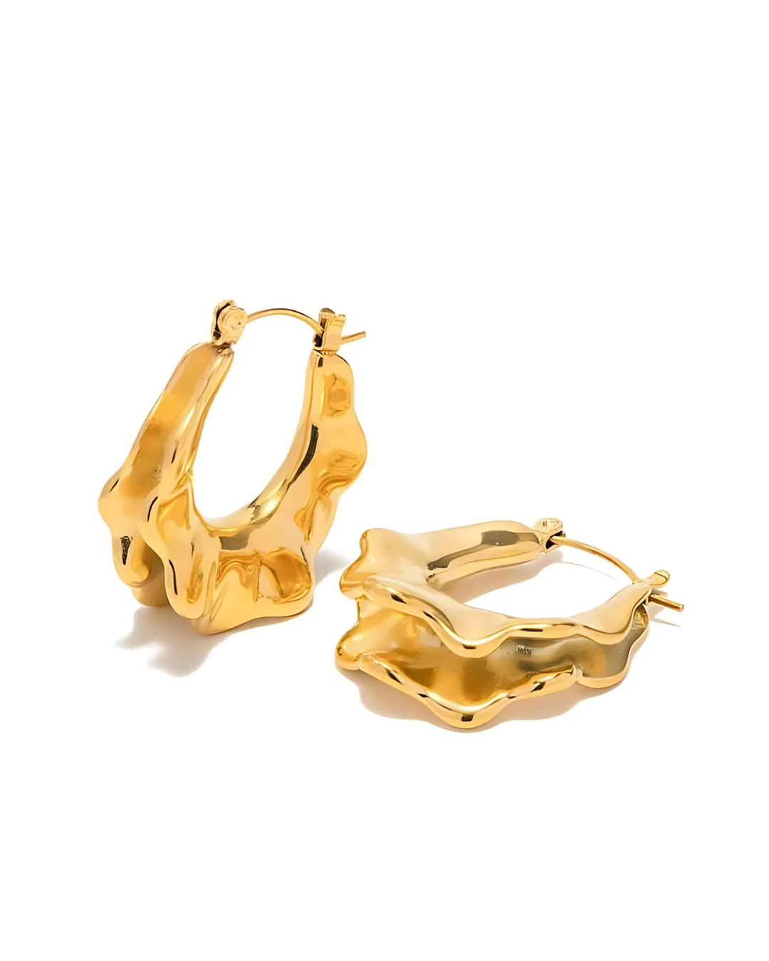 Zig zag cuff earring