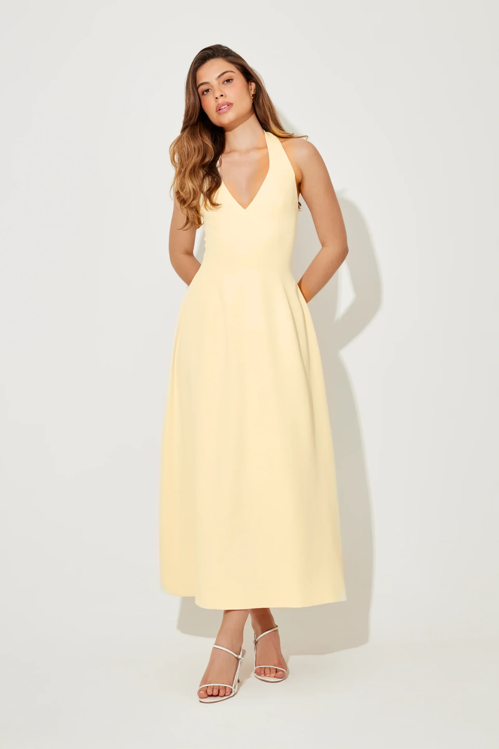 The July Muse Volume Skirt Midi Dress