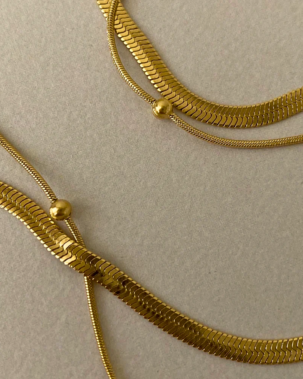 Delta Layered Necklace