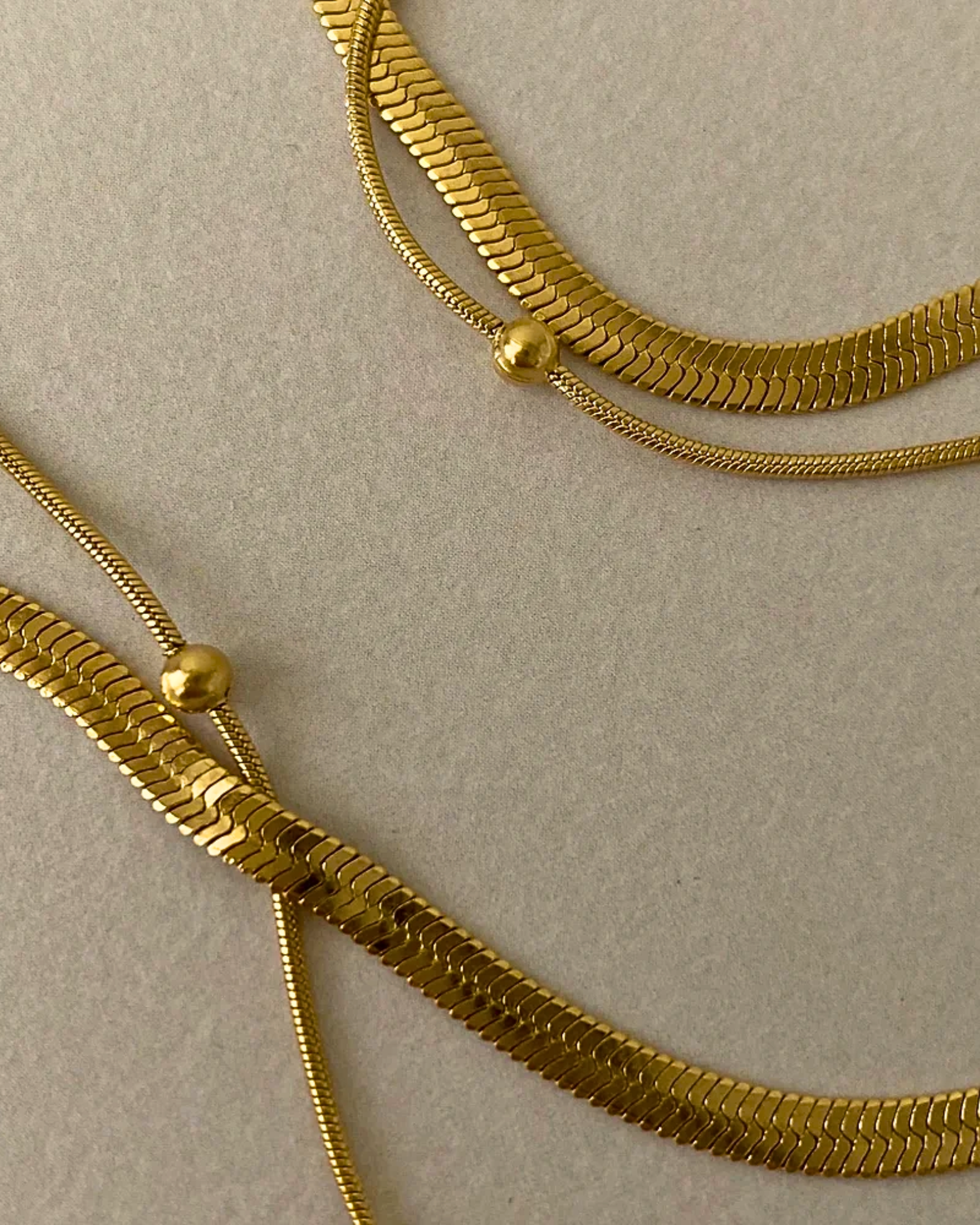 Delta Layered Necklace