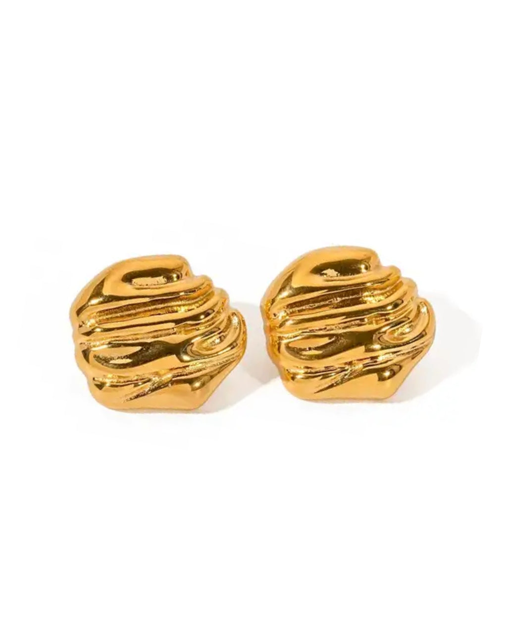 Rock Texture Earring