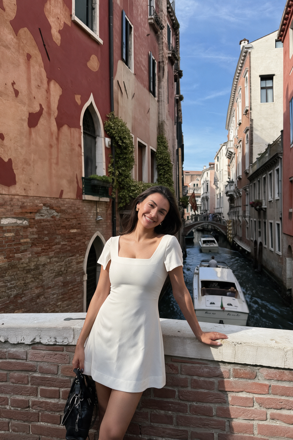 Aalma Mini Dress | White