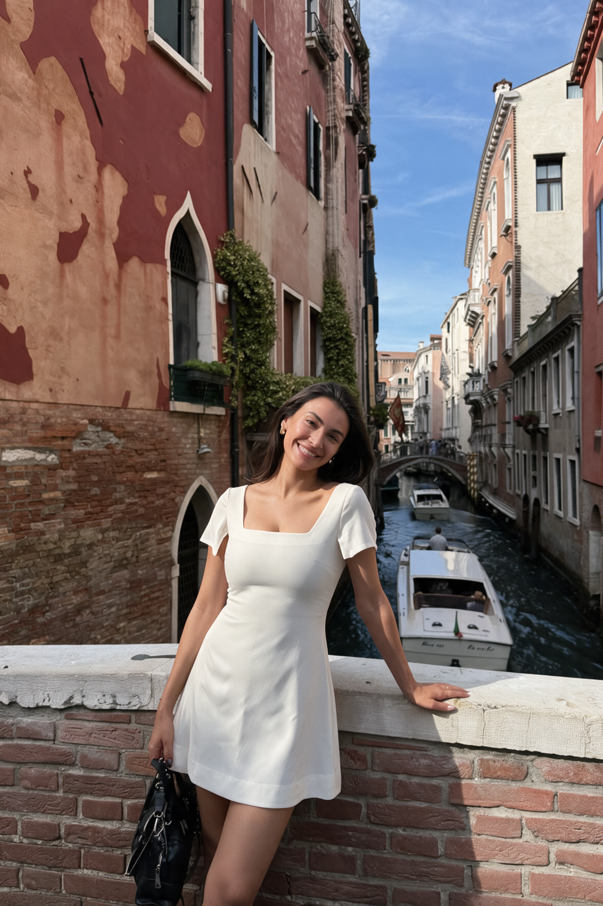 Aalma Mini Dress | White
