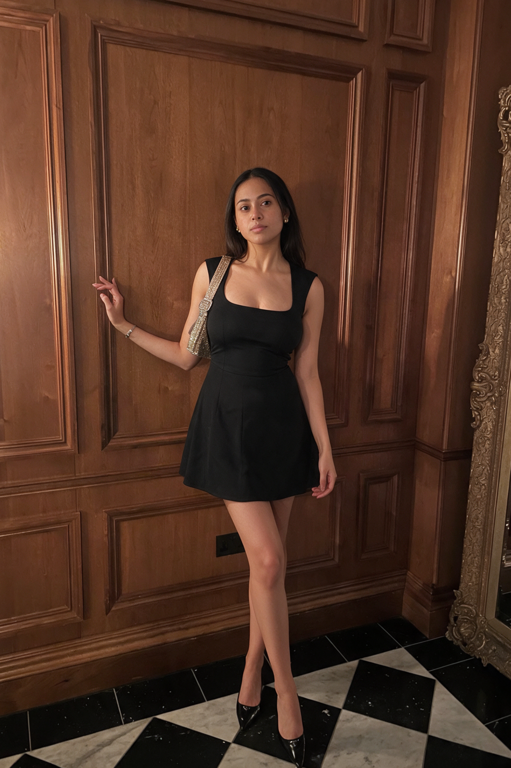 Carre Mini Dress
