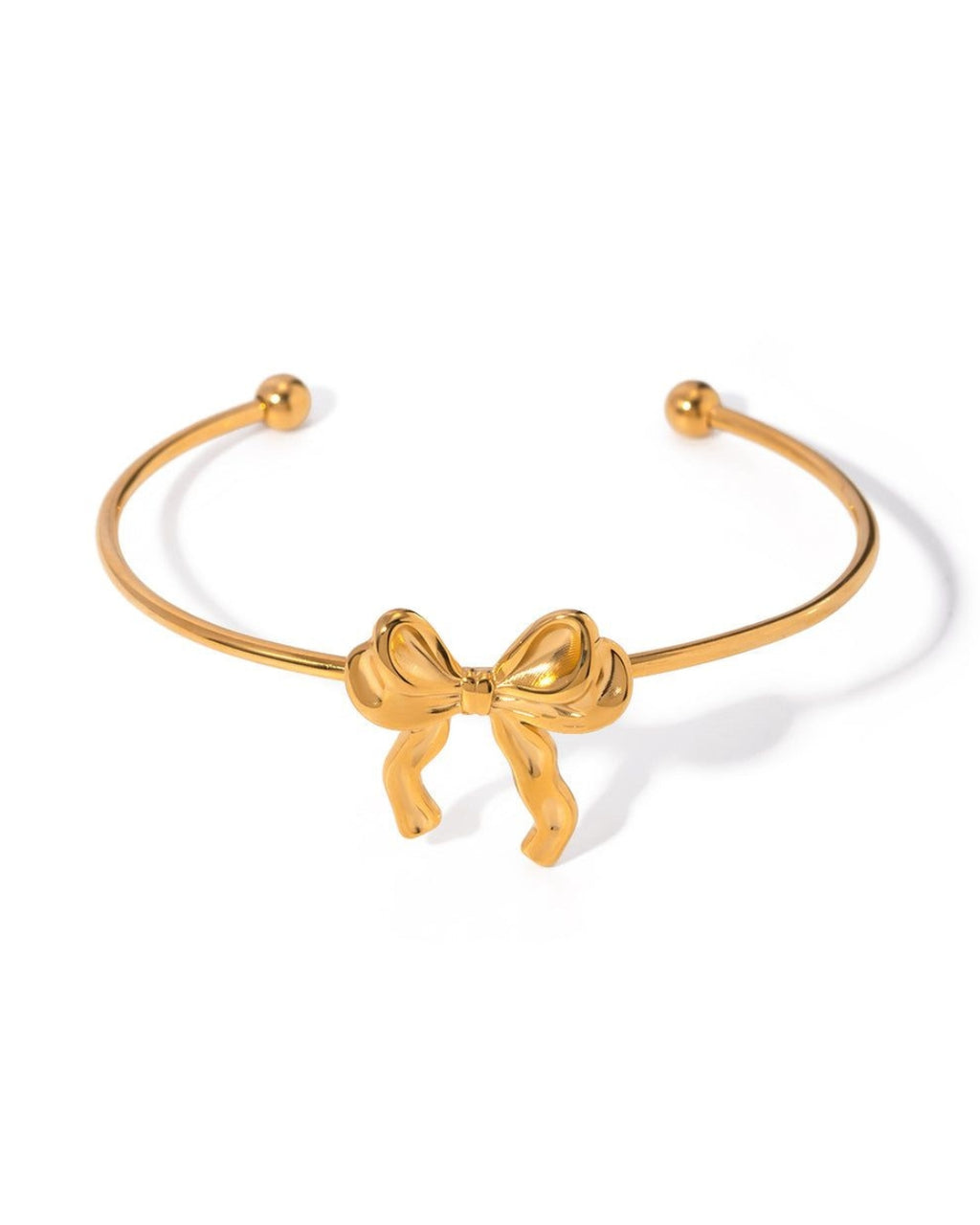 Bow Open Bracelet.