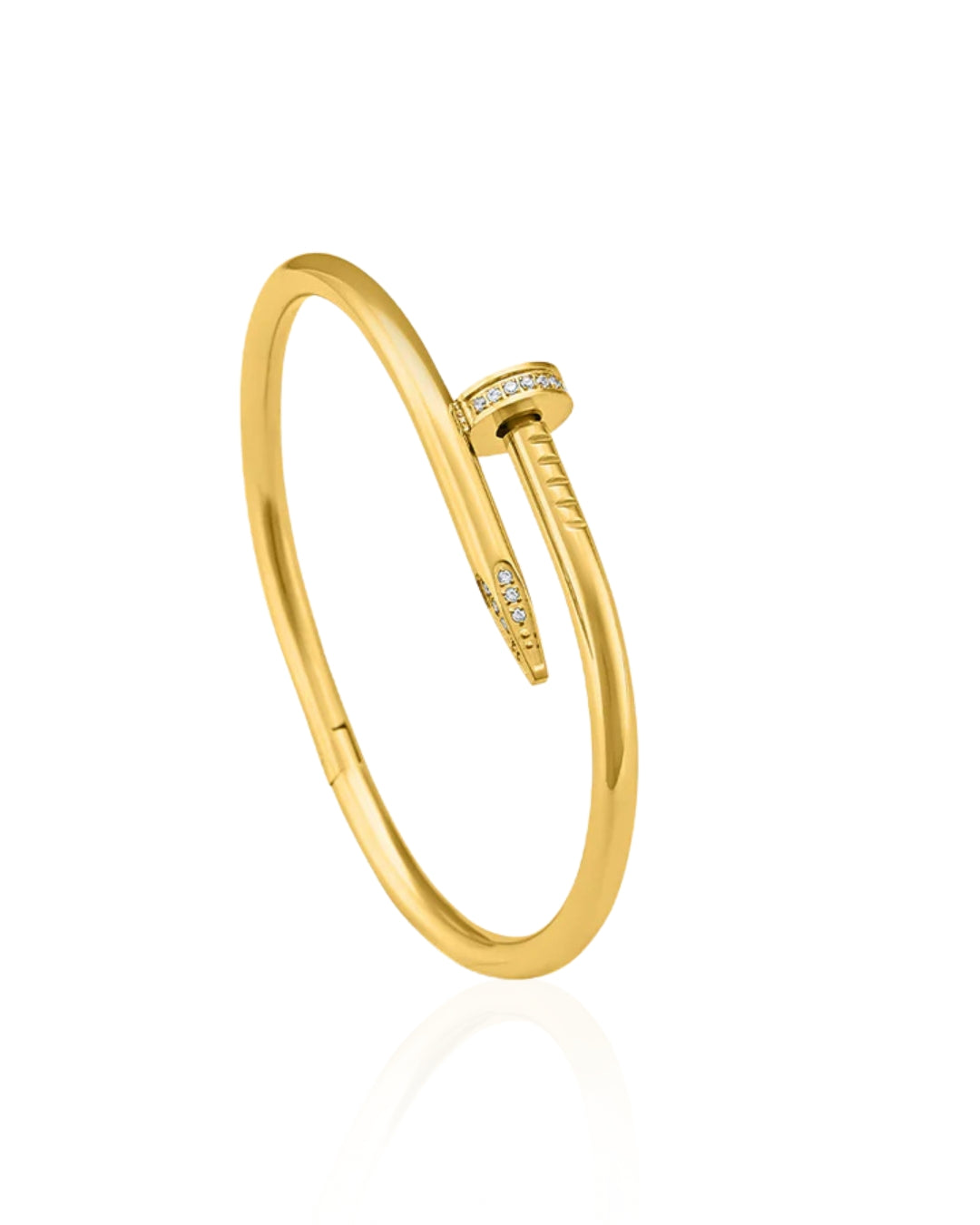 Nail Bangle Bracelet