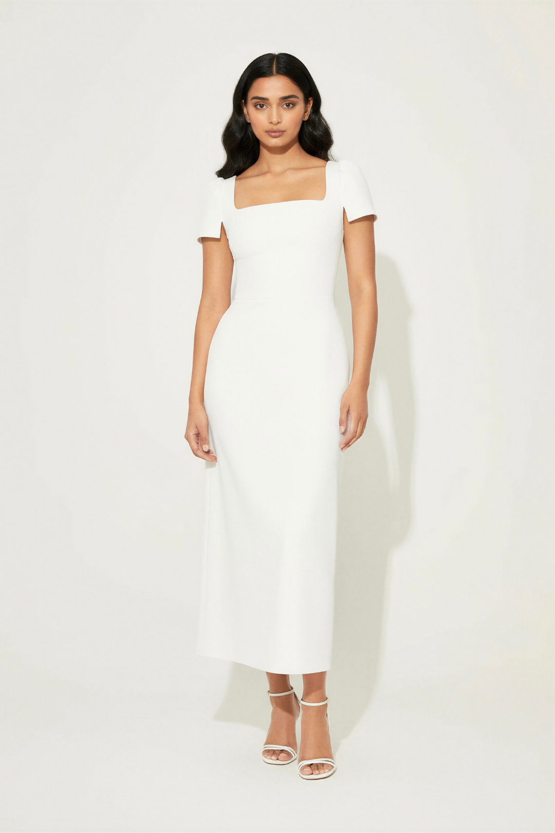 Aalma Dress | White