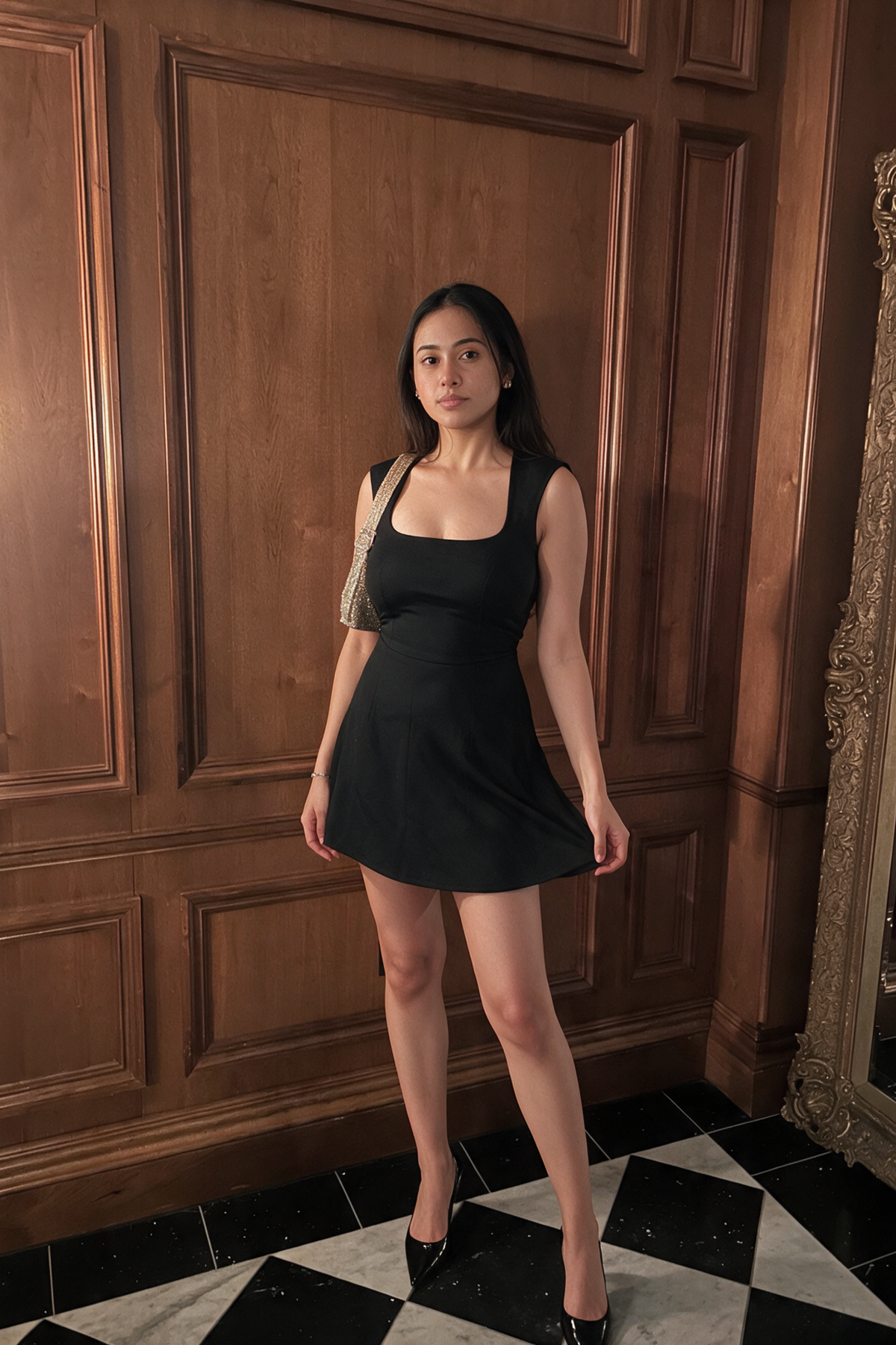 Carre Mini Dress