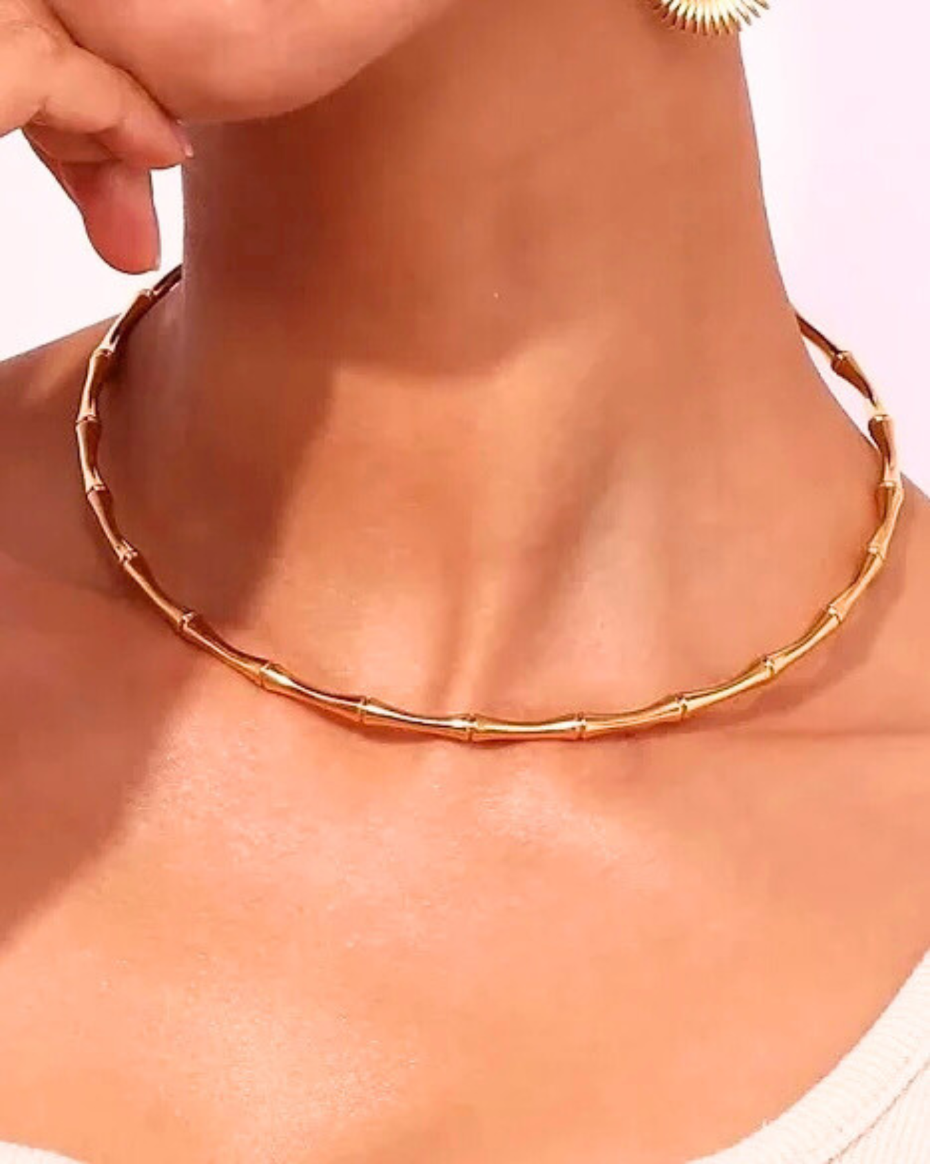 Dolce bamboo necklace