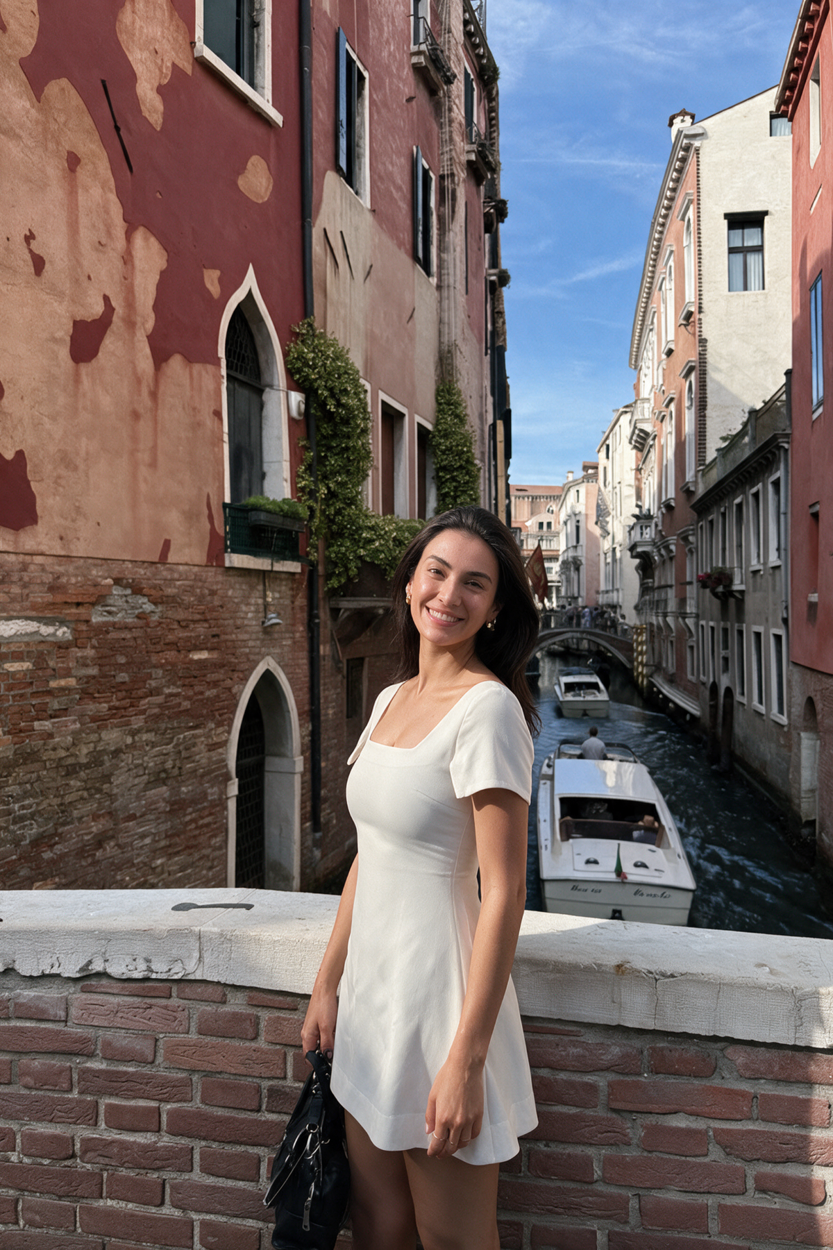 Aalma Mini Dress | White