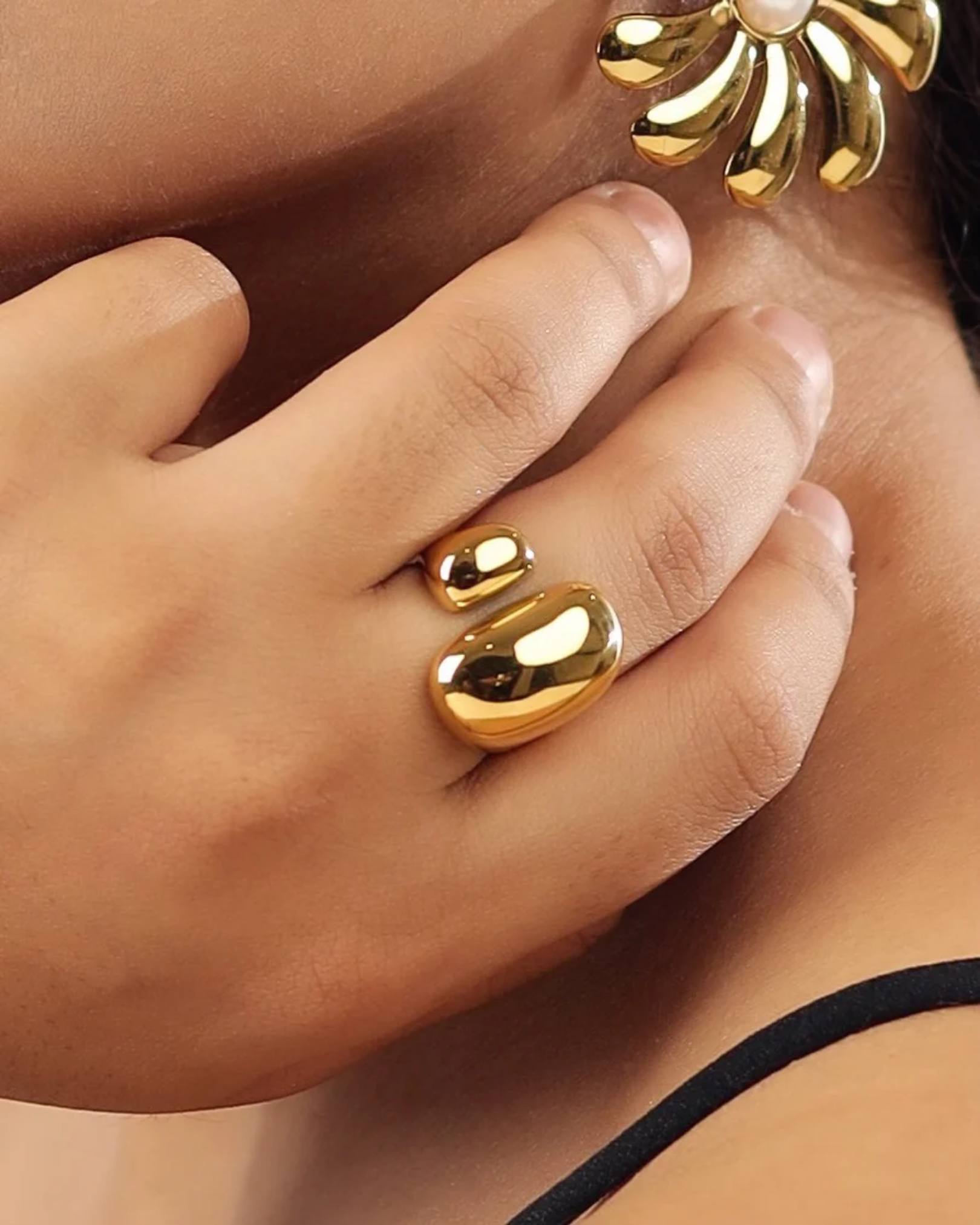 Camilla Pebble Ring