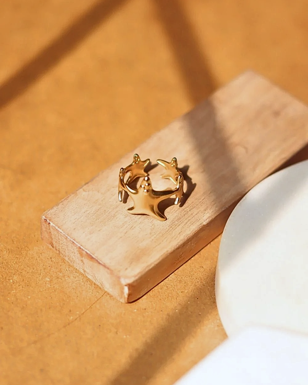 Celestial stars ring