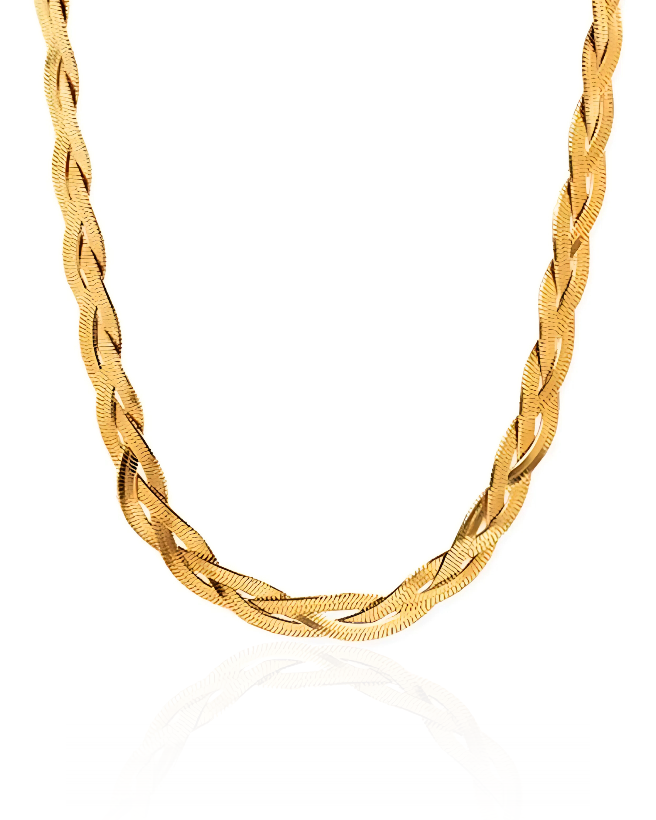 Goldie Snake Necklace