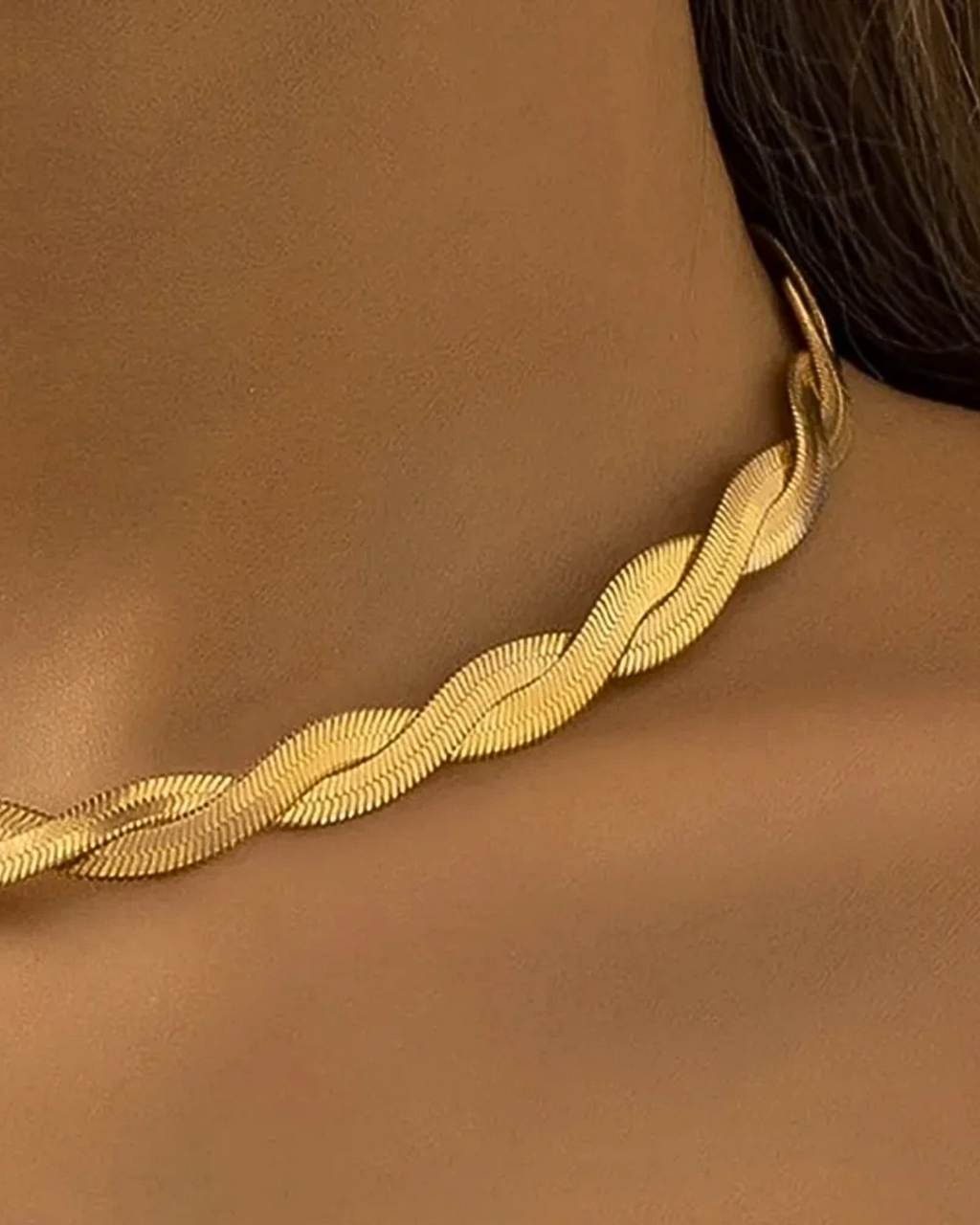 Goldie Snake Necklace