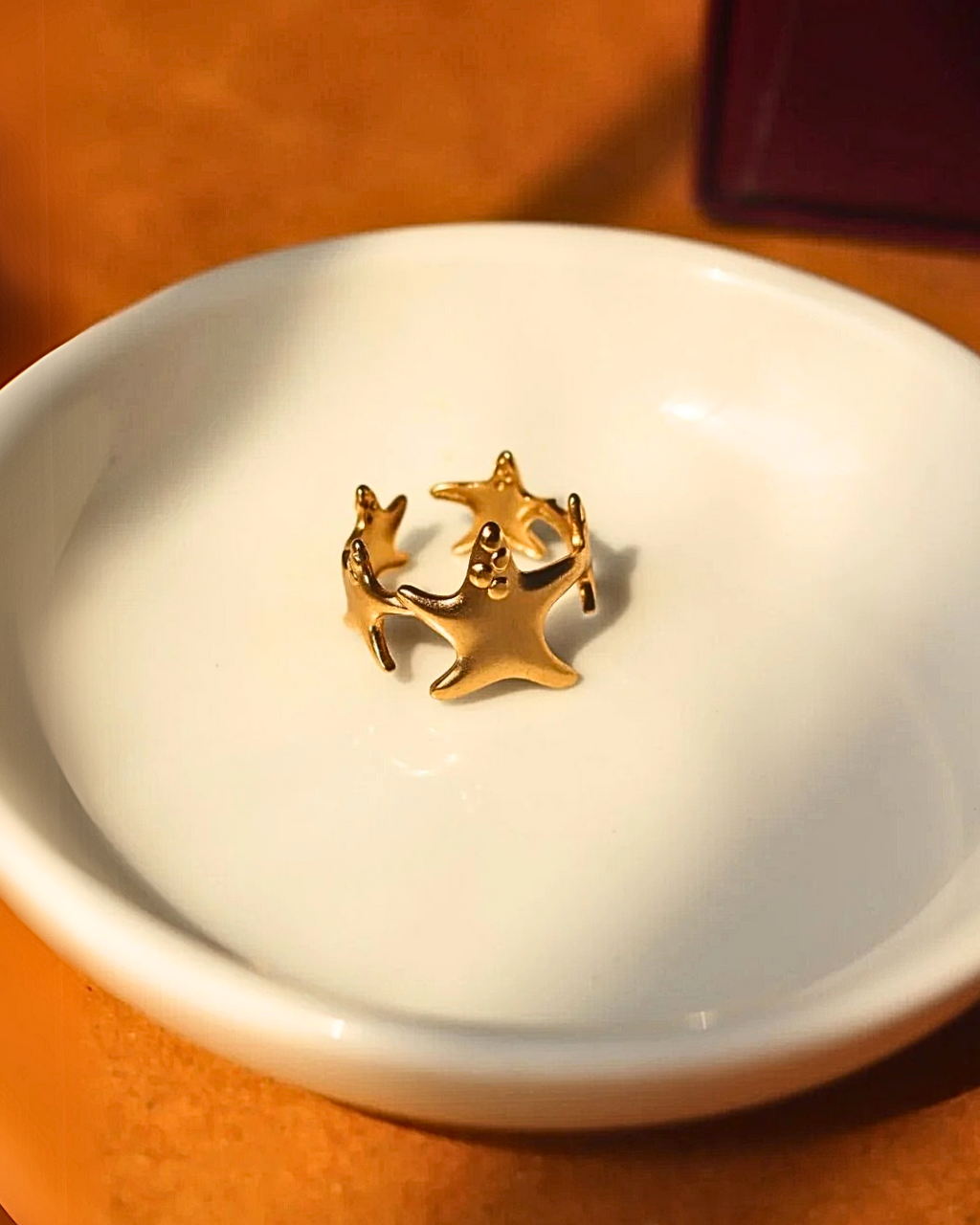 Celestial stars ring