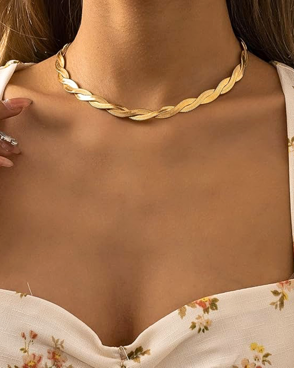 Goldie Snake Necklace