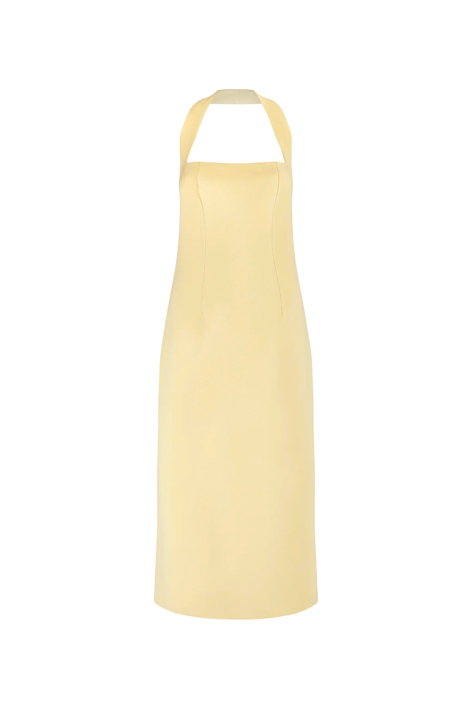The July Muse Halter Neck Midi Dress