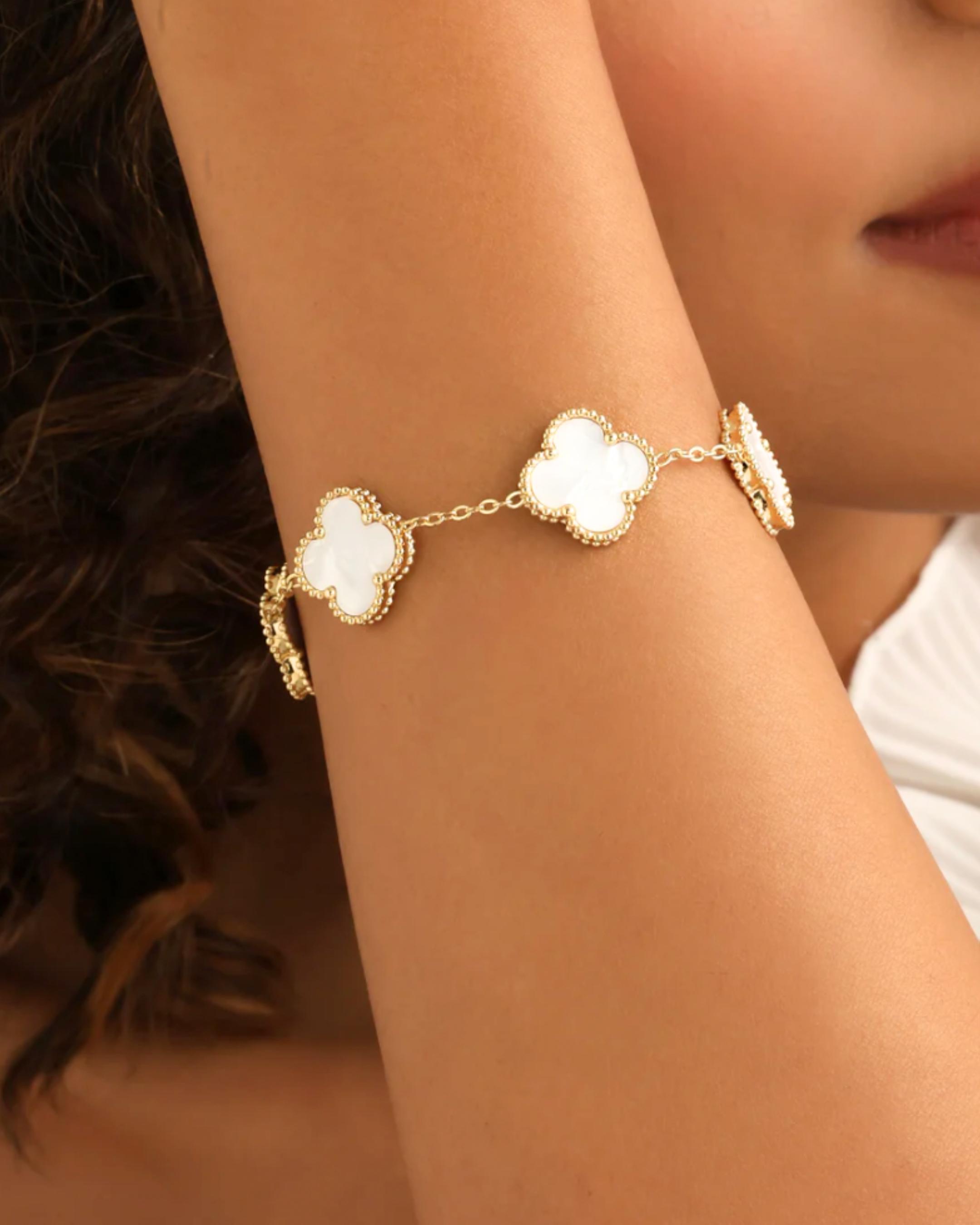 Charm Clover Bracelet