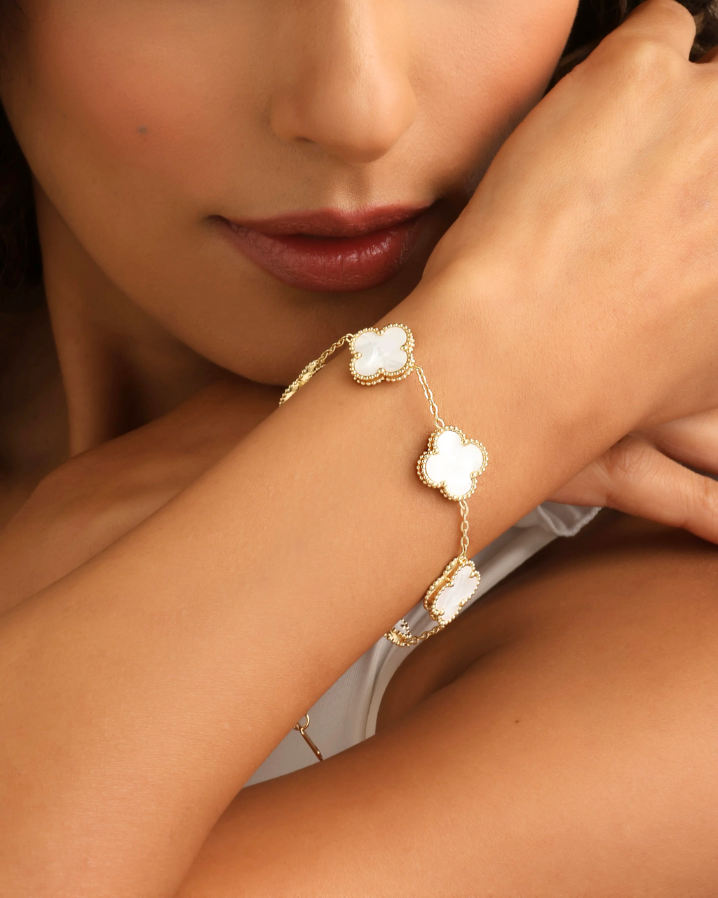 Charm Clover Bracelet