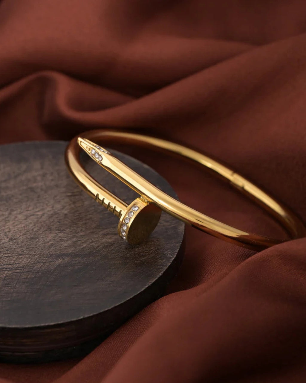 Nail Bangle Bracelet