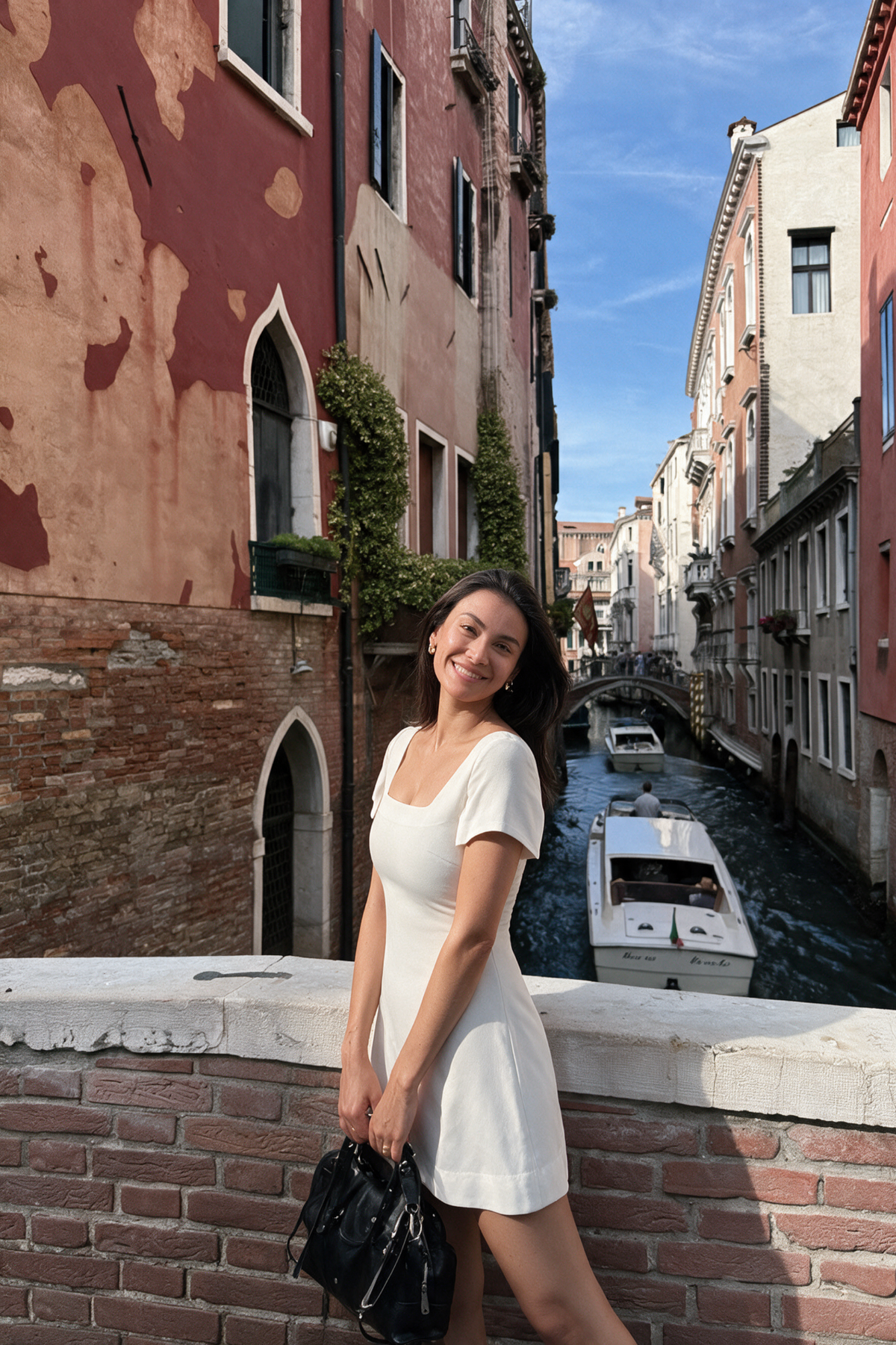 Aalma Mini Dress | White