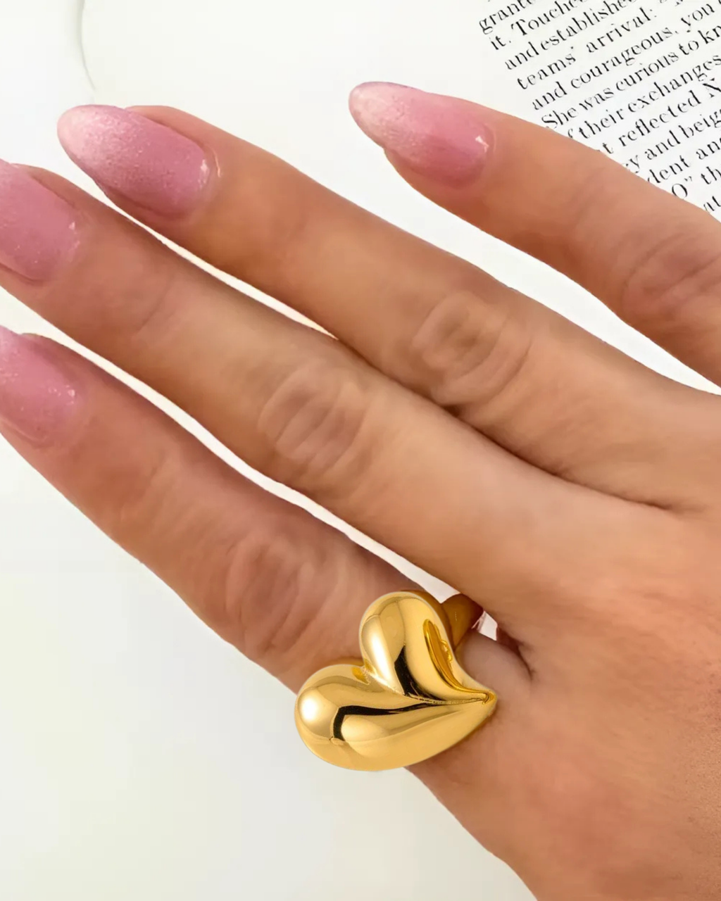 Rome Heart Ring