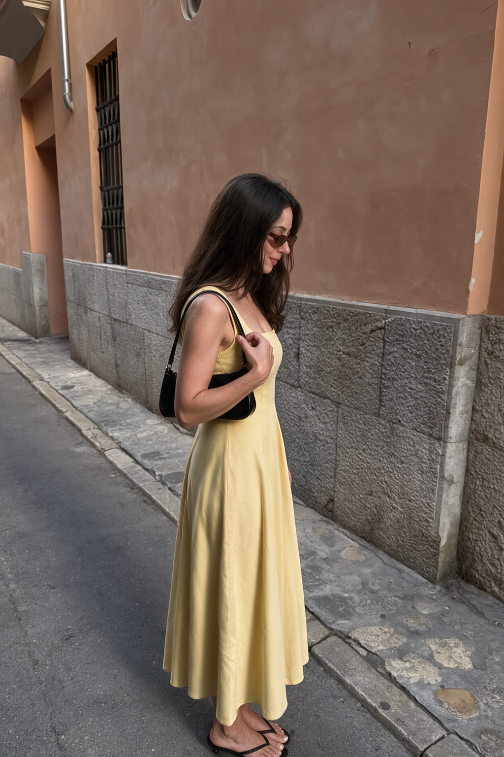 Nola Midi | Butter Yellow