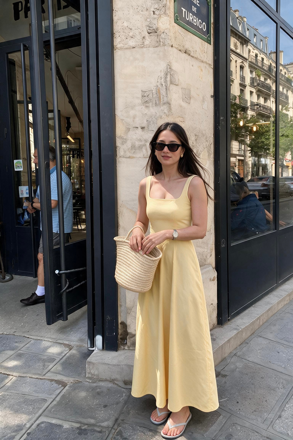 Nola Midi | Butter Yellow