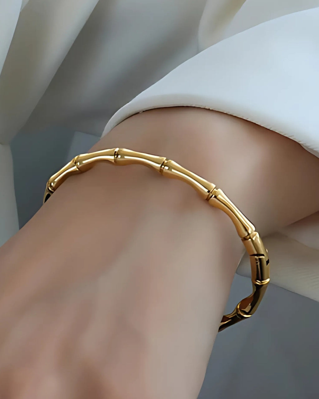 Bamboo Curve bracelet