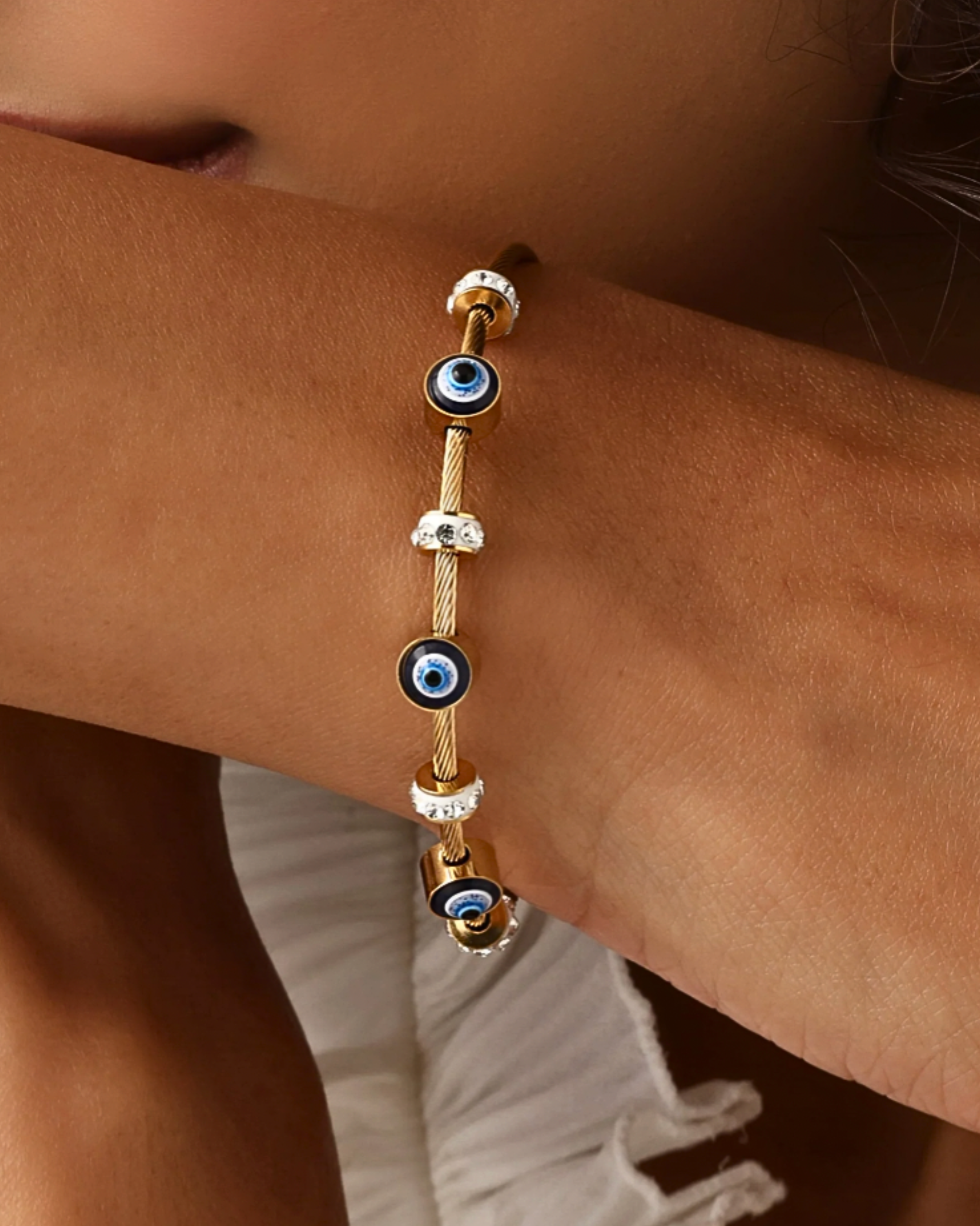 Evil Eye Candy Bracelet