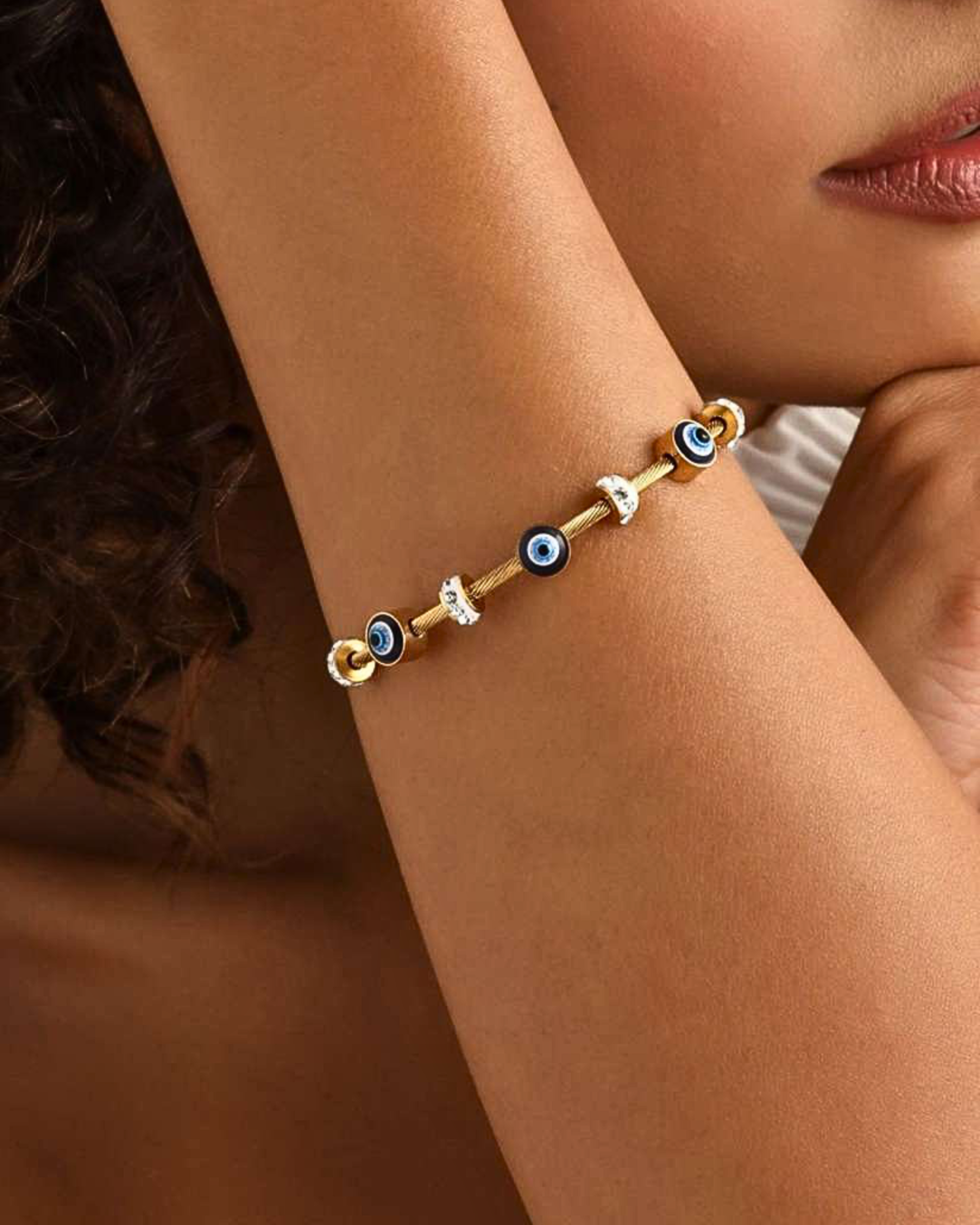 Evil Eye Candy Bracelet