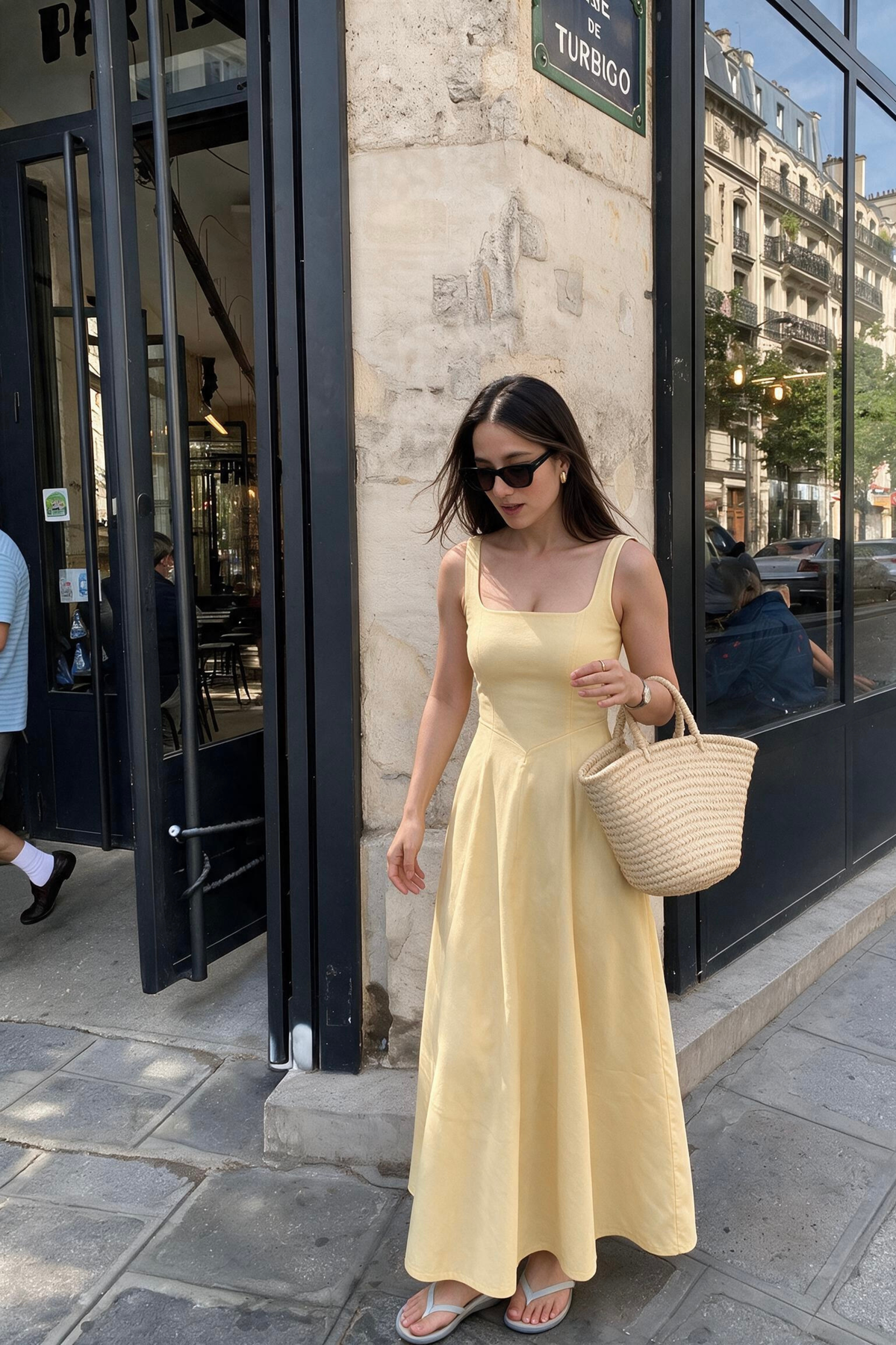 Nola Midi | Butter Yellow