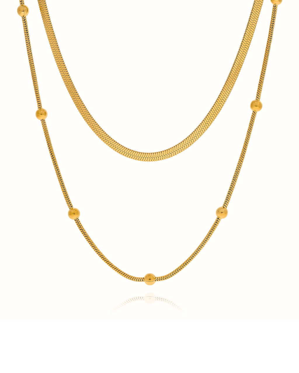 Delta Layered Necklace